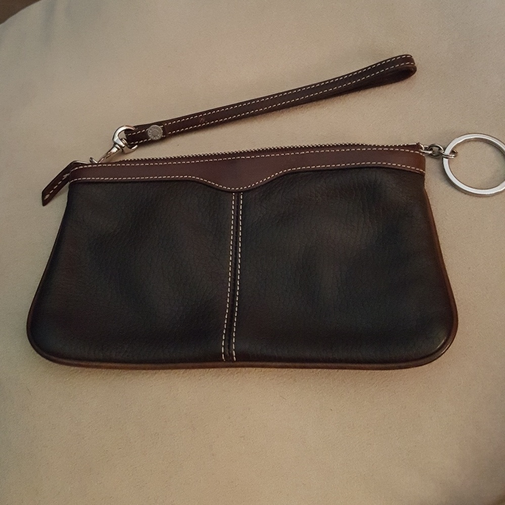 Dooney & Bourke Leather Clutch Wristlet
